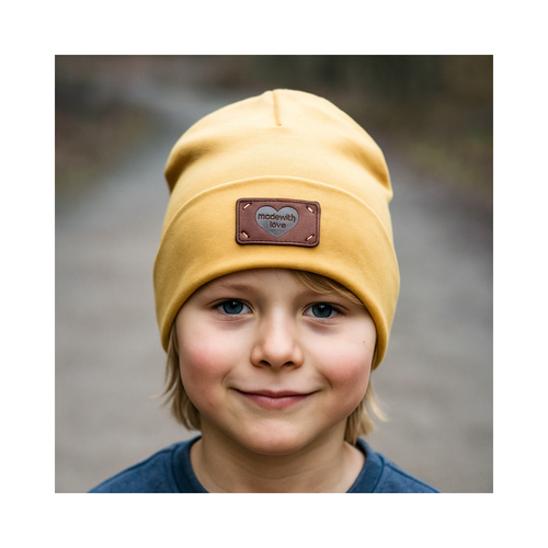 Hipster-Beanie "Malte" 46-62cm Kopfumfang-PDF Schnittmuster inkl. Nähanleitung